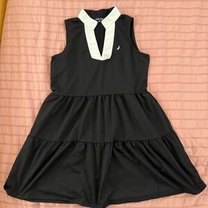 Nautica Black and White Summer Dress